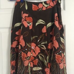 Talbot petites embellished skirt